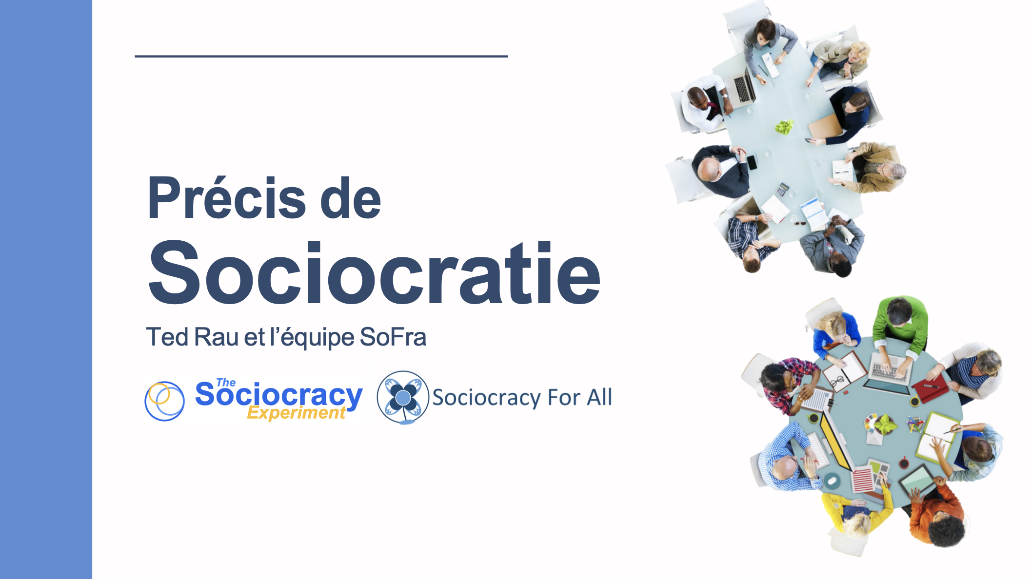 Couverture du livret sur la sociocratie